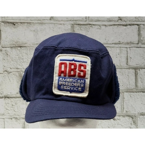 k brand Other - Vintage ABS American Breeders Service Patch Hat USA